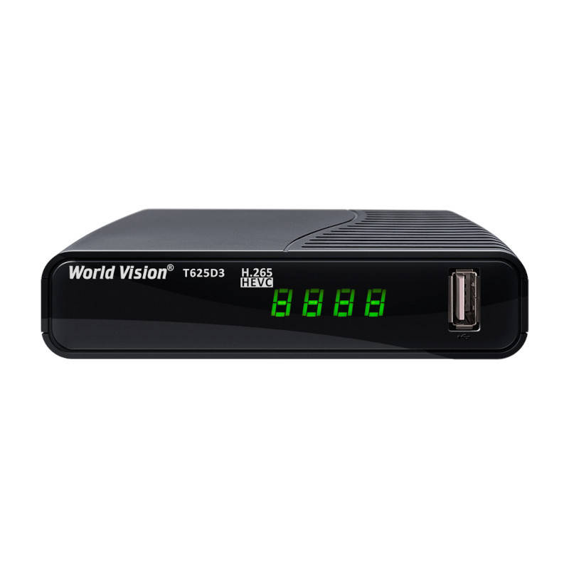 

T2 ресивер World Vision T625D3