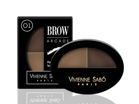 

Тени для бровей Vivienne Sabo BROW ARCADE двойные №01