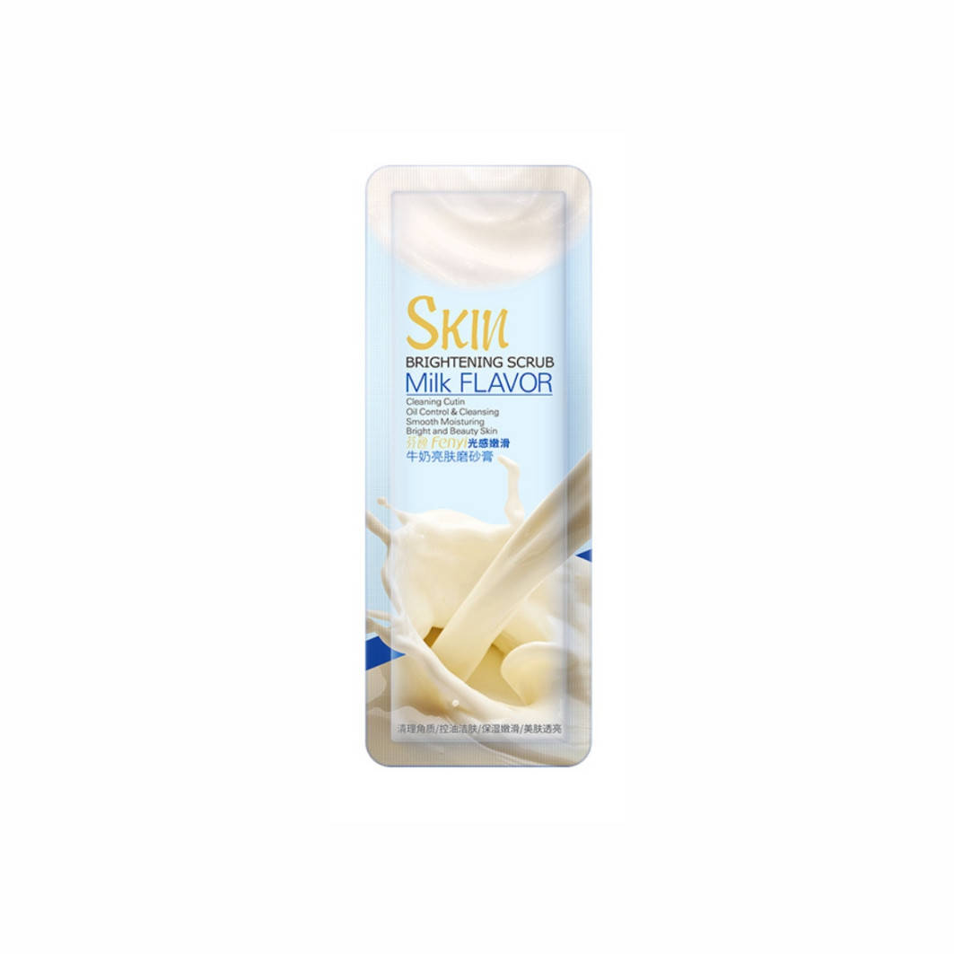 

Одноразовый скраб для тела с молоком Fenyi Skin Brightening Scrub Milk Flavor