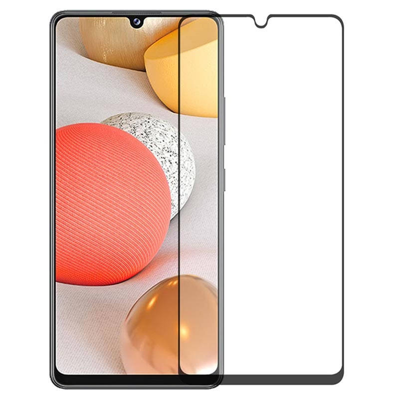 

Защитное стекло для Samsung Galaxy A02s на весь экран 5д стекло на телефон самсунг а02с черное NFD, Черный