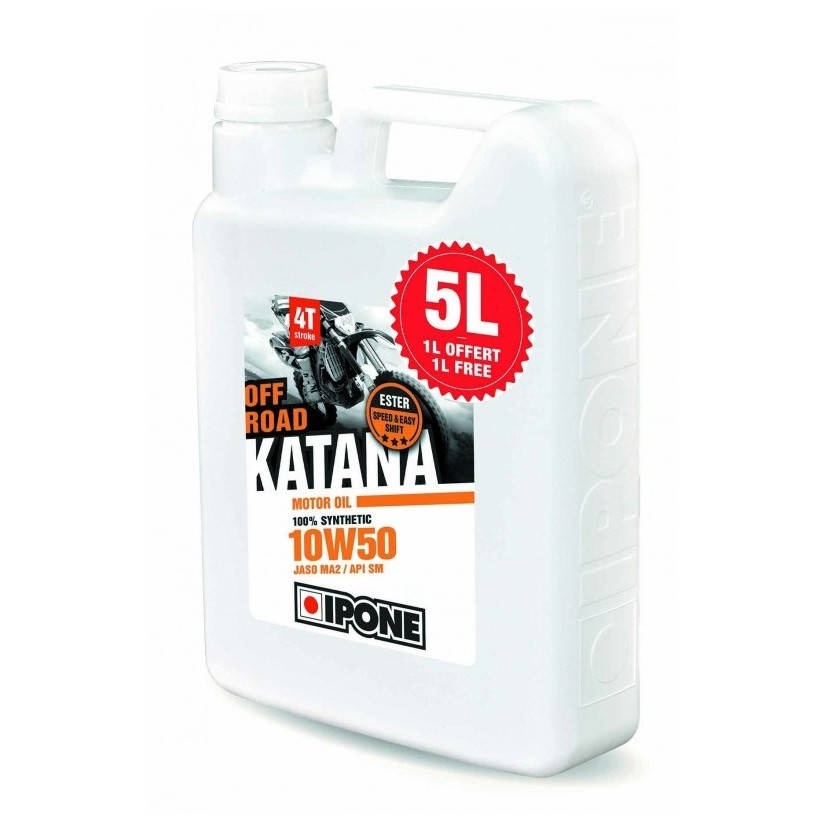 

Моторное масло IPONE Katana Off Road 10W50 5 л (800017)