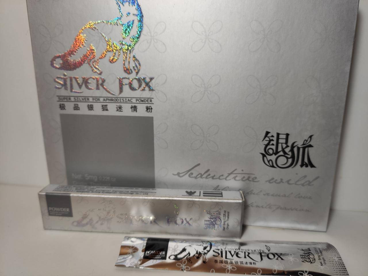 

Возбуждающий порошок для женщин Silver fox, Серебренная Лиса 1 шт