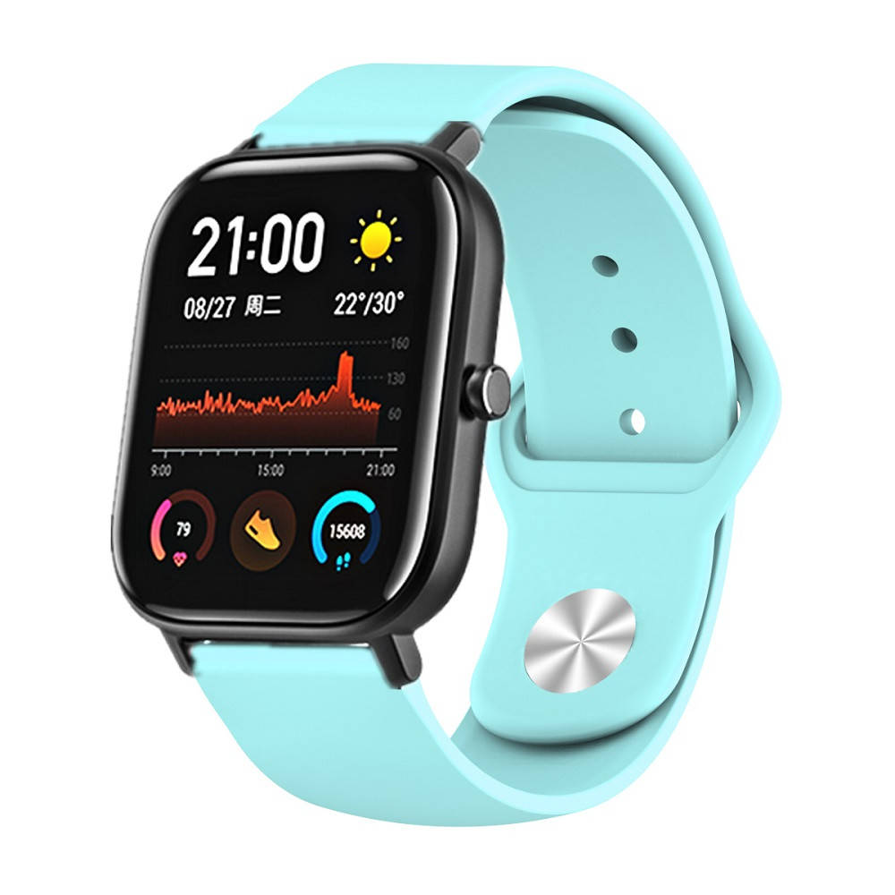 

Ремешок для часов Sport design bracelet Universal, 20 мм. Mint green