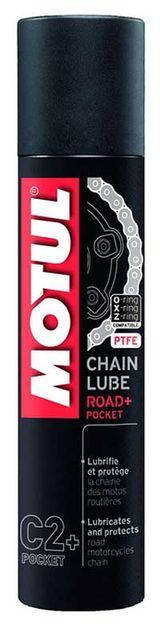 

Смазка цепи (тефлон) Motul C2+ CHAIN LUBE ROAD+ POCKET (100ML)
