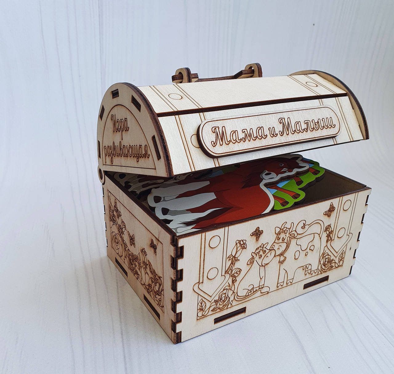 

Сундучок " Мама и малыш"