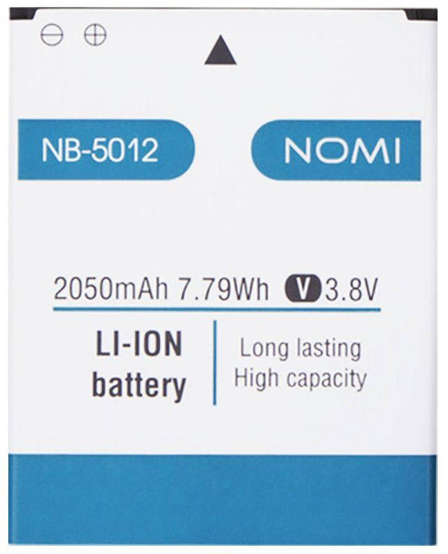 

Аккумулятор Nomi i5012 Evo M2 / NB-5012 (2050 mAh) 12 мес. гарантии