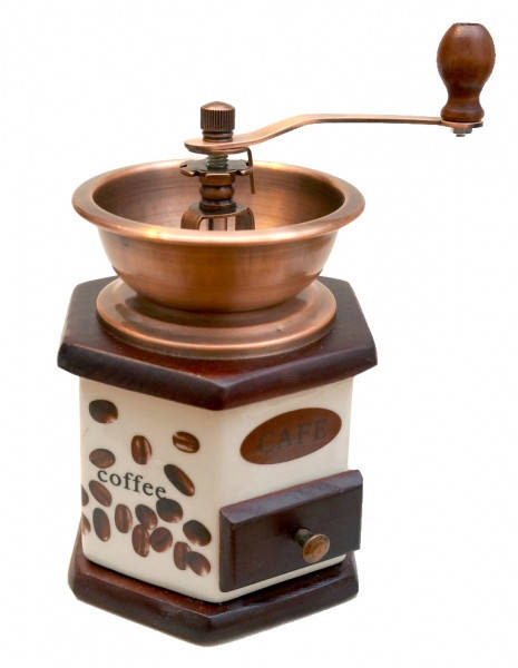 

Кофемолка - гриндер ручная "Мельничка" Шестигранная