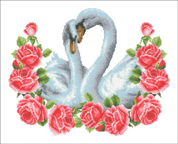 

СВРг-28. Свадебный Рушник. Схема для вышивки бисером