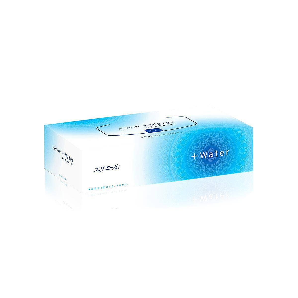 

Салфетки Бумажные Увлажняющие Elleair +Water (В Коробке, 180 Шт)