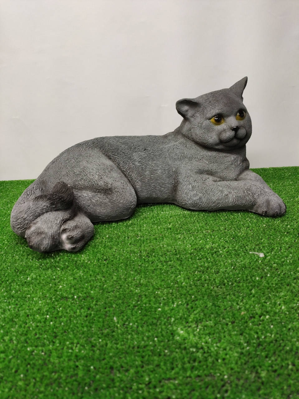 

Садовая фигура Кот. декоративная садовая фигура., Серый