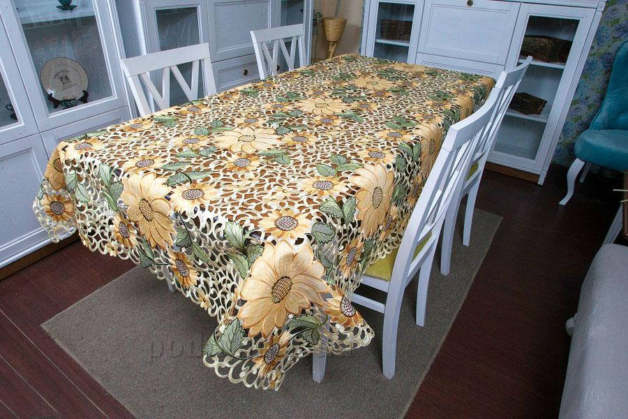 

Скатерть атласная с аппликацией Alltex 8073 100х150 см