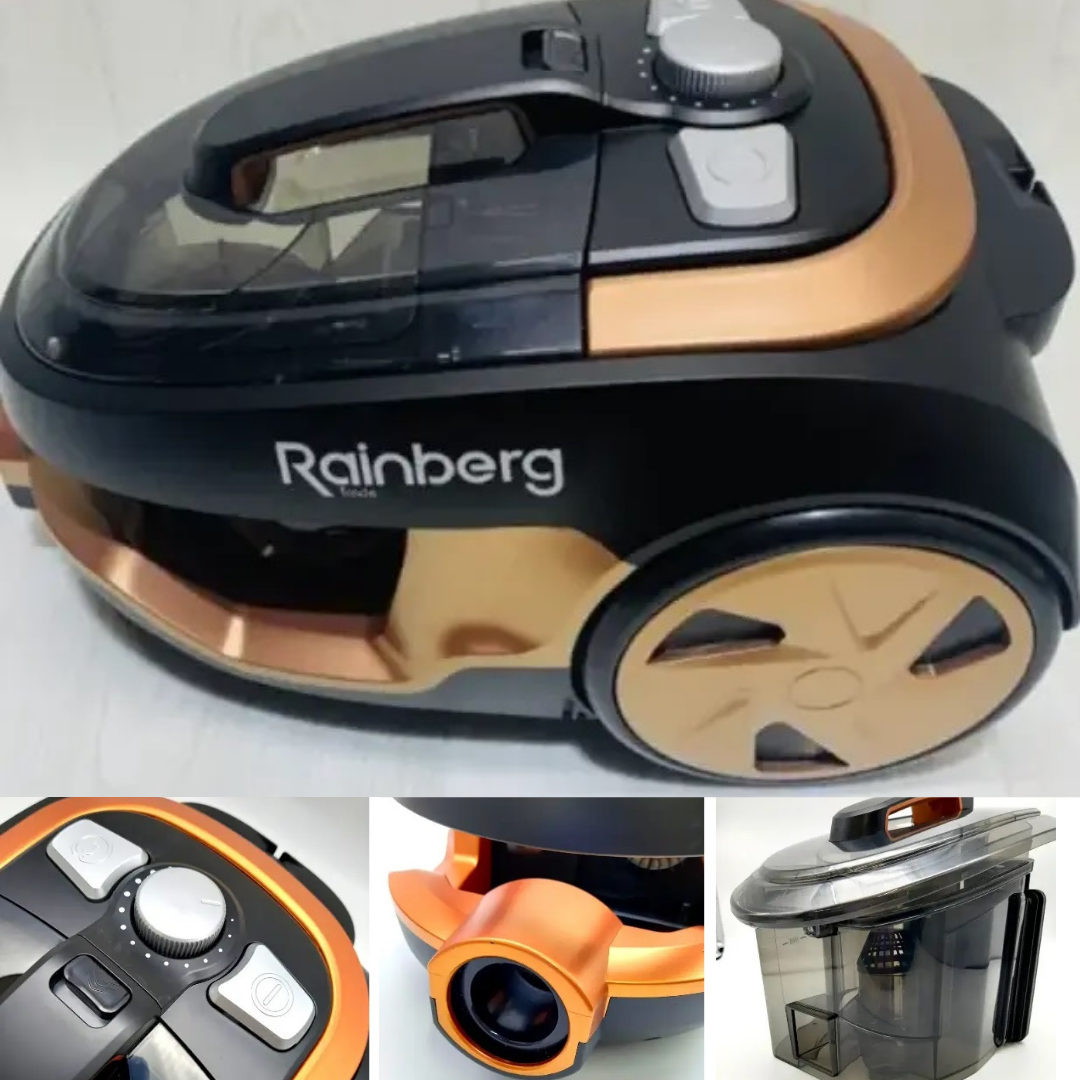 

Пылесос контейнерный Rainberg RB-659G 4200W для сухой уборки без мешка для сбора пыли