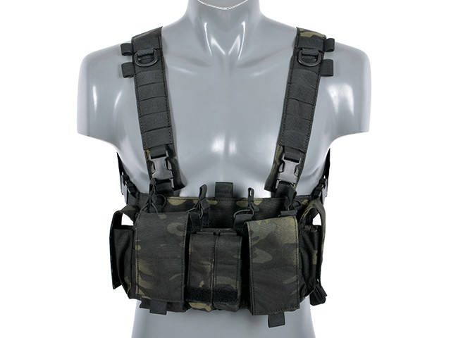 

Патрульный нагрудник Chest Rig - Multicam Black [8FIELDS]