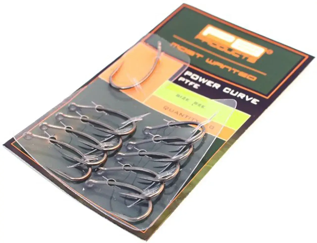 

Крючки PB Products Power Curve PTFE size №6