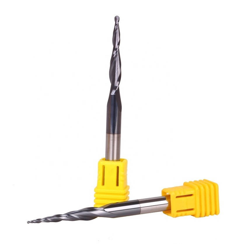 

Фреза конусная сферическая R 0.5 - I 15 - L 50 - D 1/8" мм Z2
