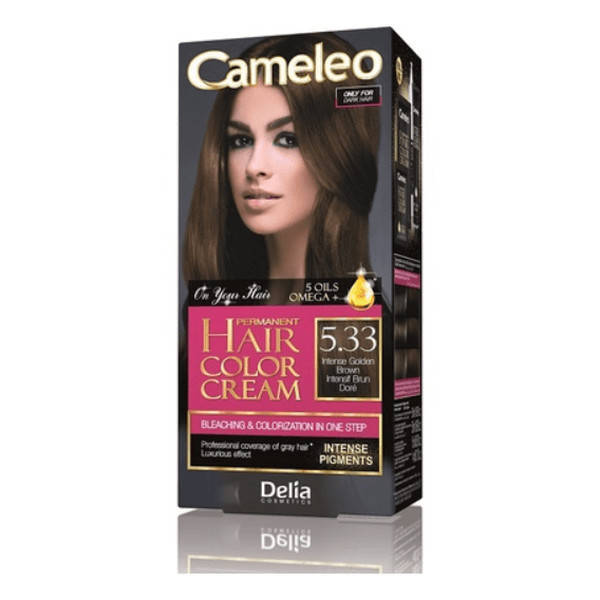 

Краска для волос CAMELEO OMEGA + 5 масел 5.33 Интенсивный золотистый коричневый