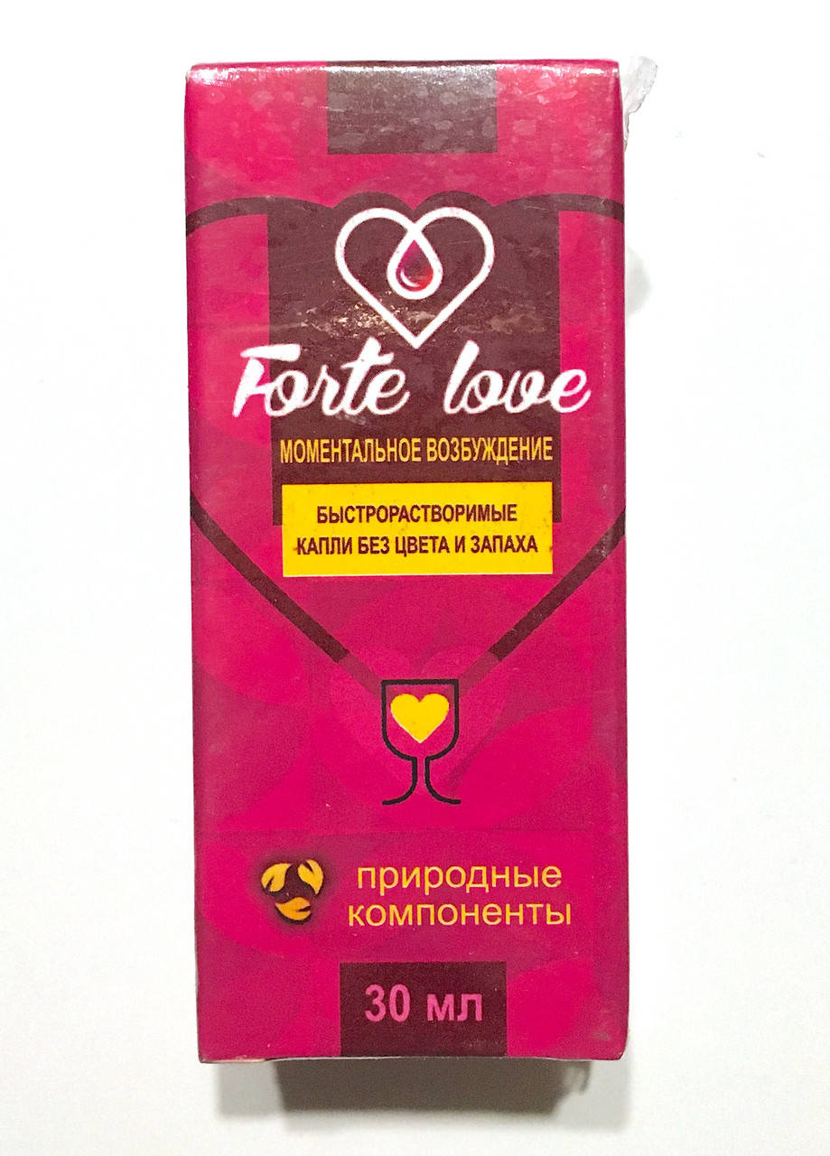 

Forte Love - Женский возбудитель быстрого действия Форте Лав