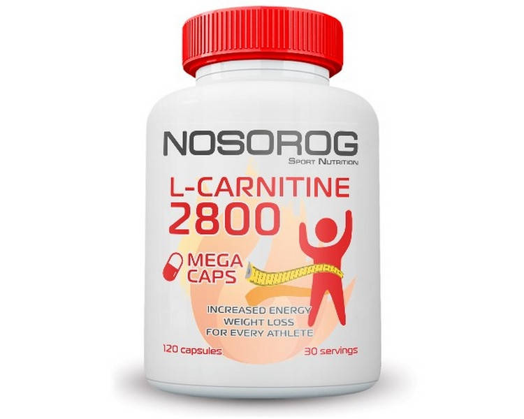 

NOSOROG L-Carnitine 2800 mega caps 120 caps