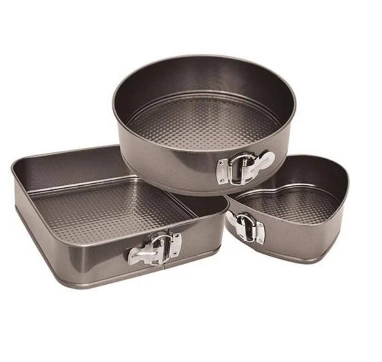 

Набор разъемных форм для тортов (сердце, круг, квадрат) 1280