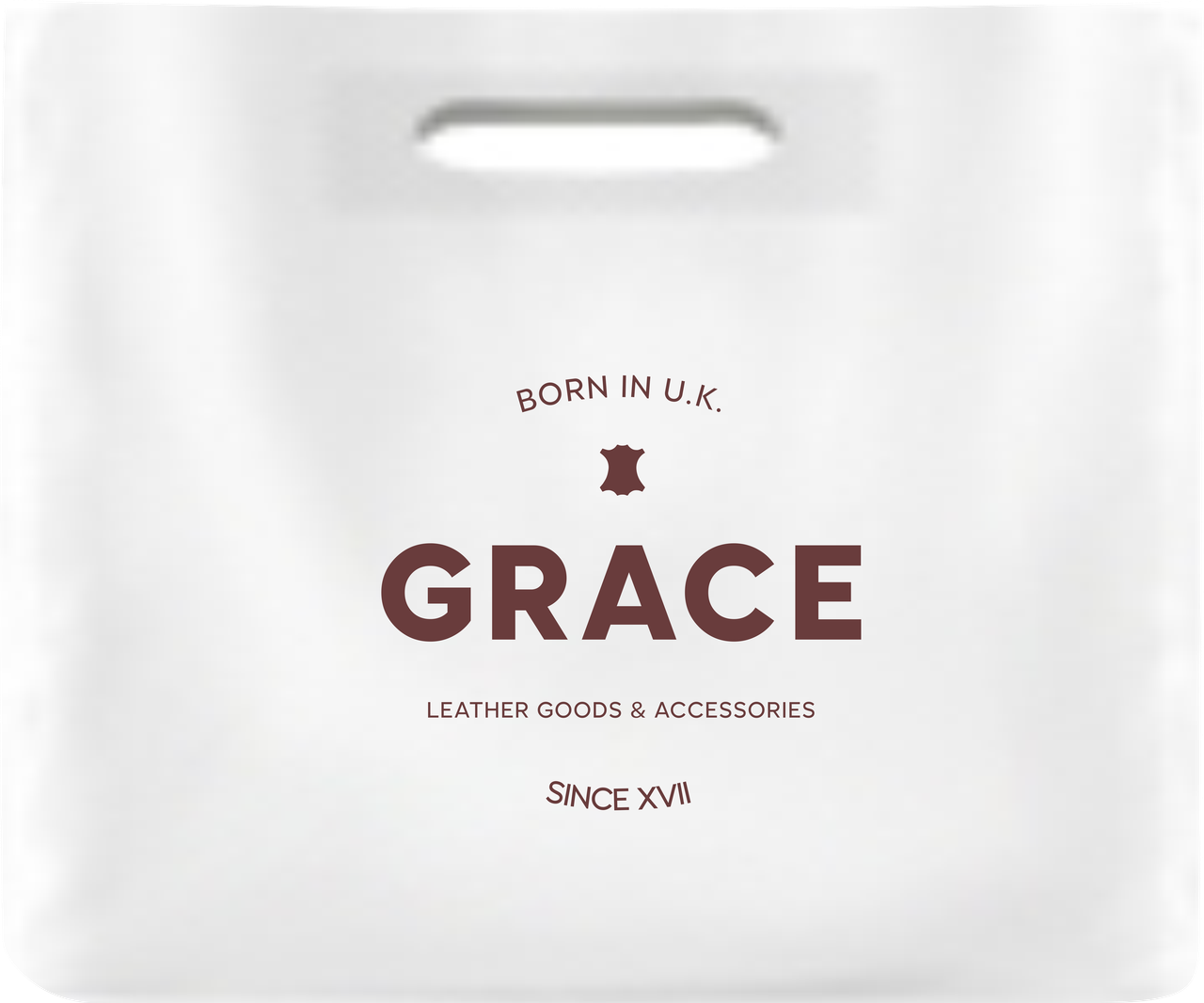 

Пакеты полиэтиленовые с логотипом 60х50 см Банан от 100 шт, Белый