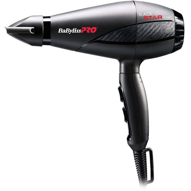 

Фен для волос BaByliss PRO BAB6250IE Black Star Ionic
