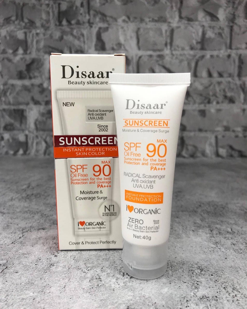 

Сонцезахисний Крем "Dissar SPF 90" 40 мл Призначений для всієї поверхні шкіри.