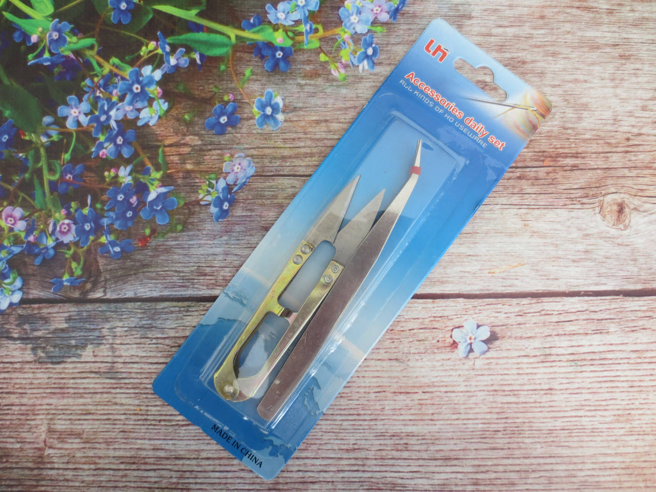 

Набор: пинцет для творчества и ниткообрезатель