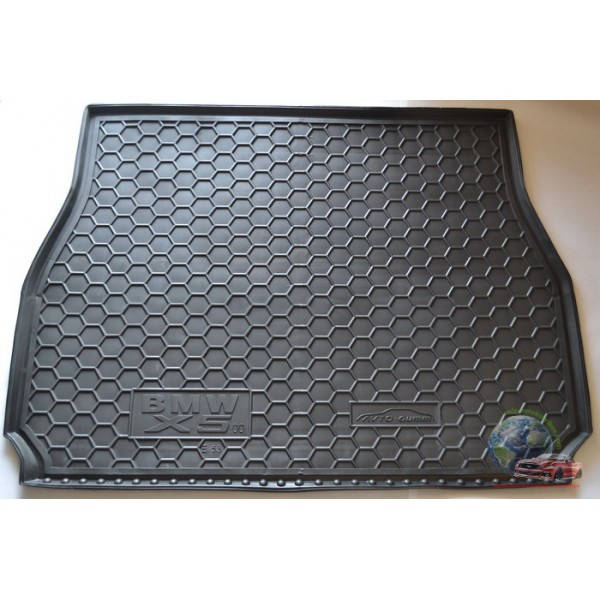

Резиновый коврик в багажник BMW X5 E53 1999-2007 (Avto-Gumm), Черный