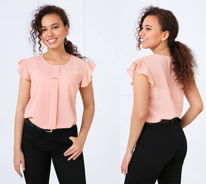 

Блузка "Сьюзи"| Распродажа модели 44, персик