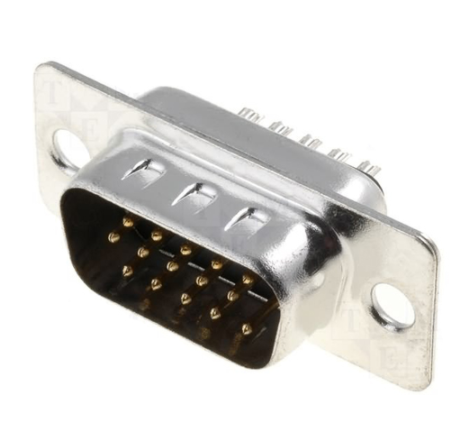 

Разъем DHR-15M (3 ряда) VGA