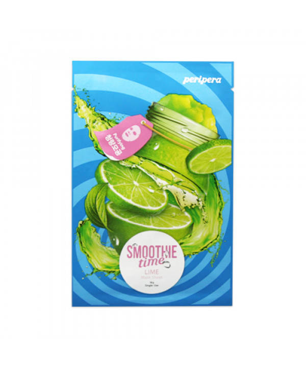 

Очищающая тканевая маска Peripera Smoothie Time Lime Mask Sheet
