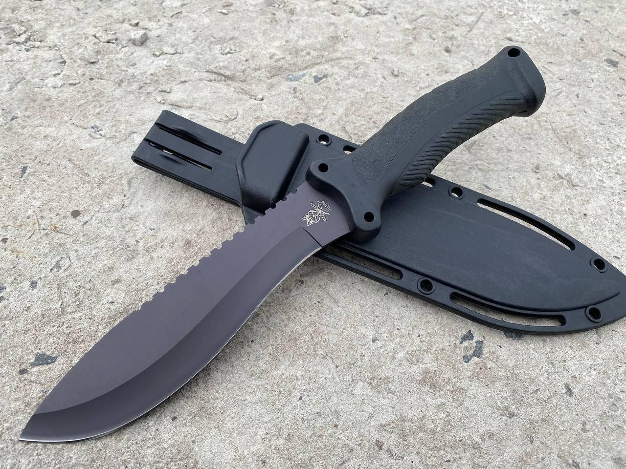 

Нож охотничий туристический тактический 1818A, Черный