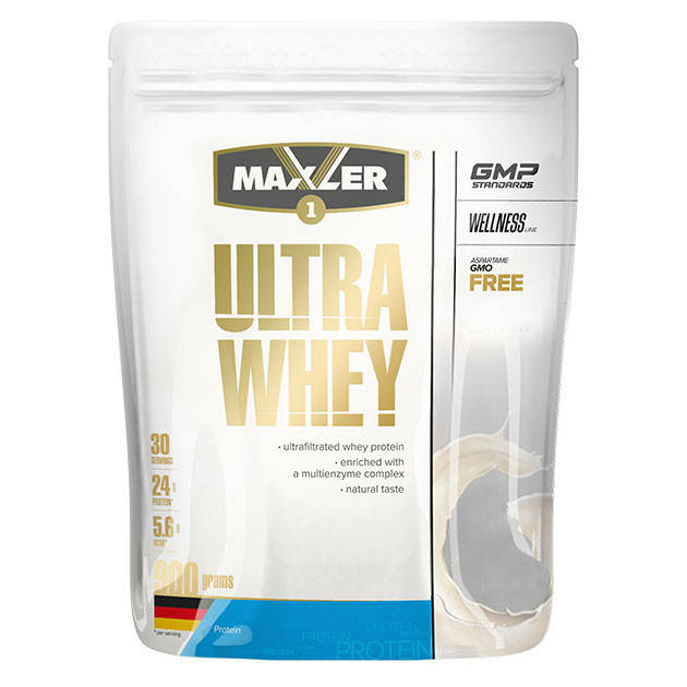 

Протеин Maxler Ultra Whey, 900 грамм Ванильное мороженое