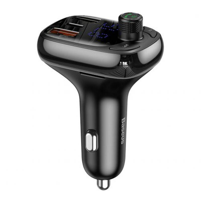 

АЗУ Baseus T typed S-13 Bluetooth FM Launcher (PPS QC) 2USB + Type-C (CCTM)