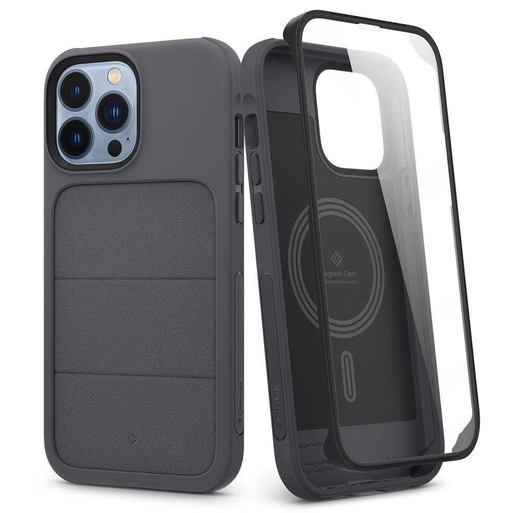 

Чехол Caseology Stratum для iPhone 13 Pro Max Ash Gray (ACS03599), Серый