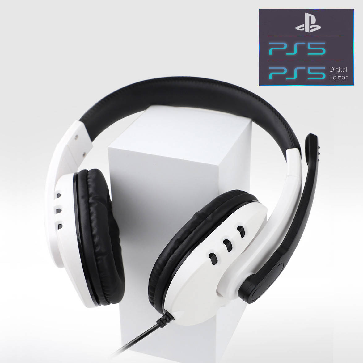 

Игровые проводные стерео наушники с микрофоном DOBE для Sony PlayStation PS5 / PS5 Digital Edition / PS4 серии