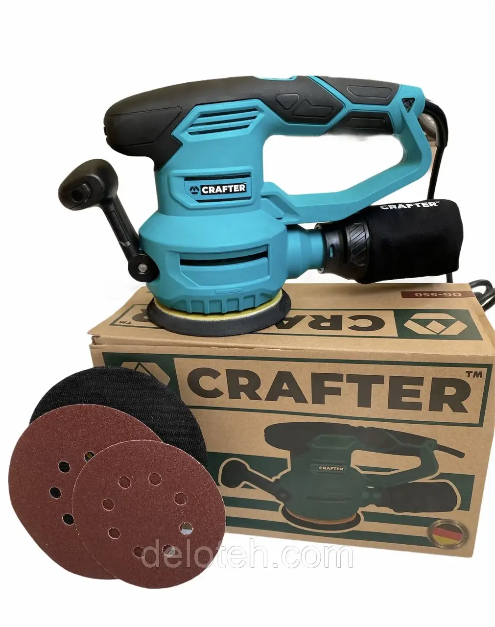 

Шліфмашина орбітальна CRAFTER OG-550