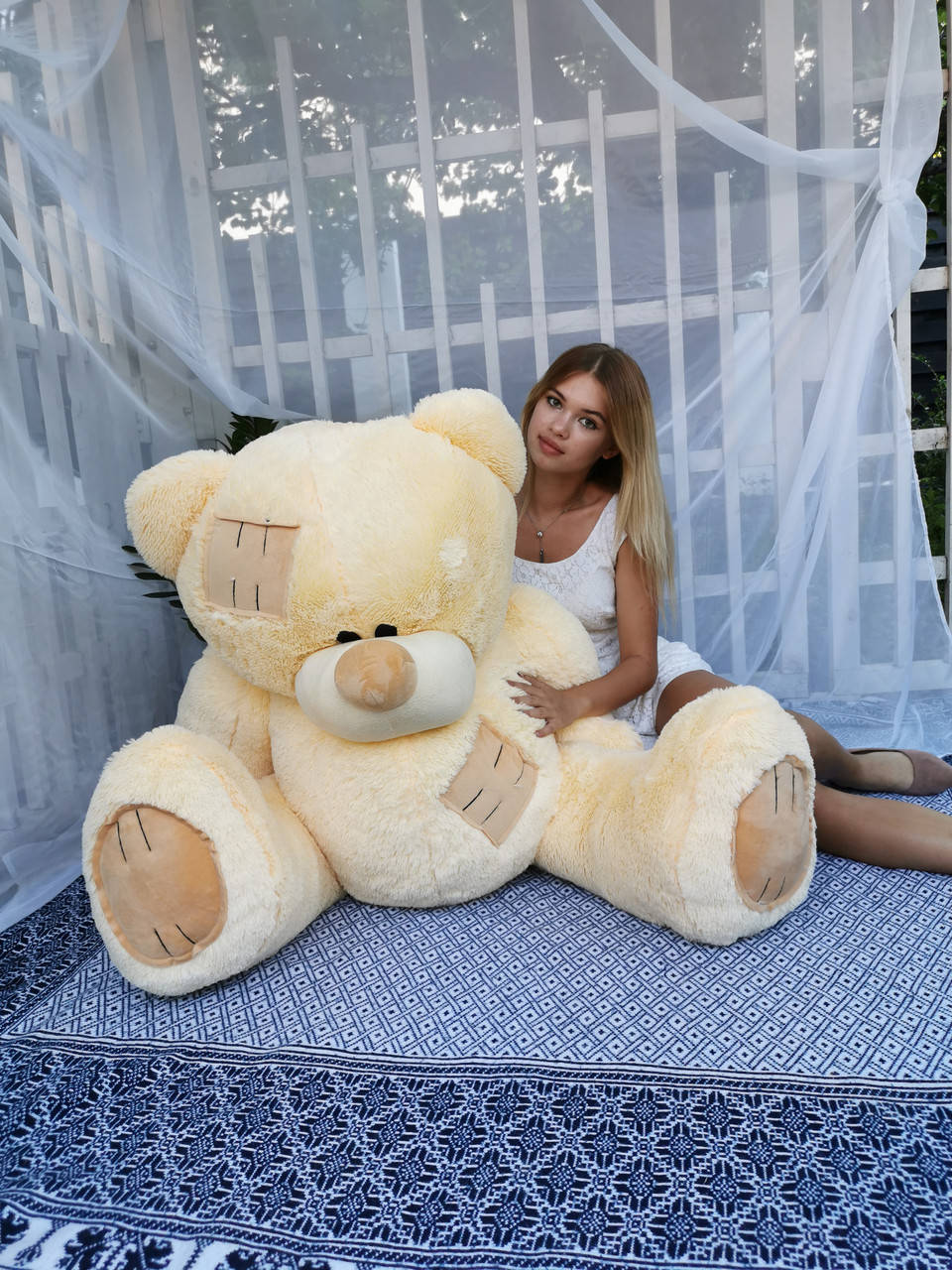 

Мишка Тедди 160 см Персик