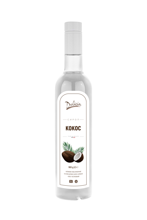

Сироп Кокос Delicia 900 г