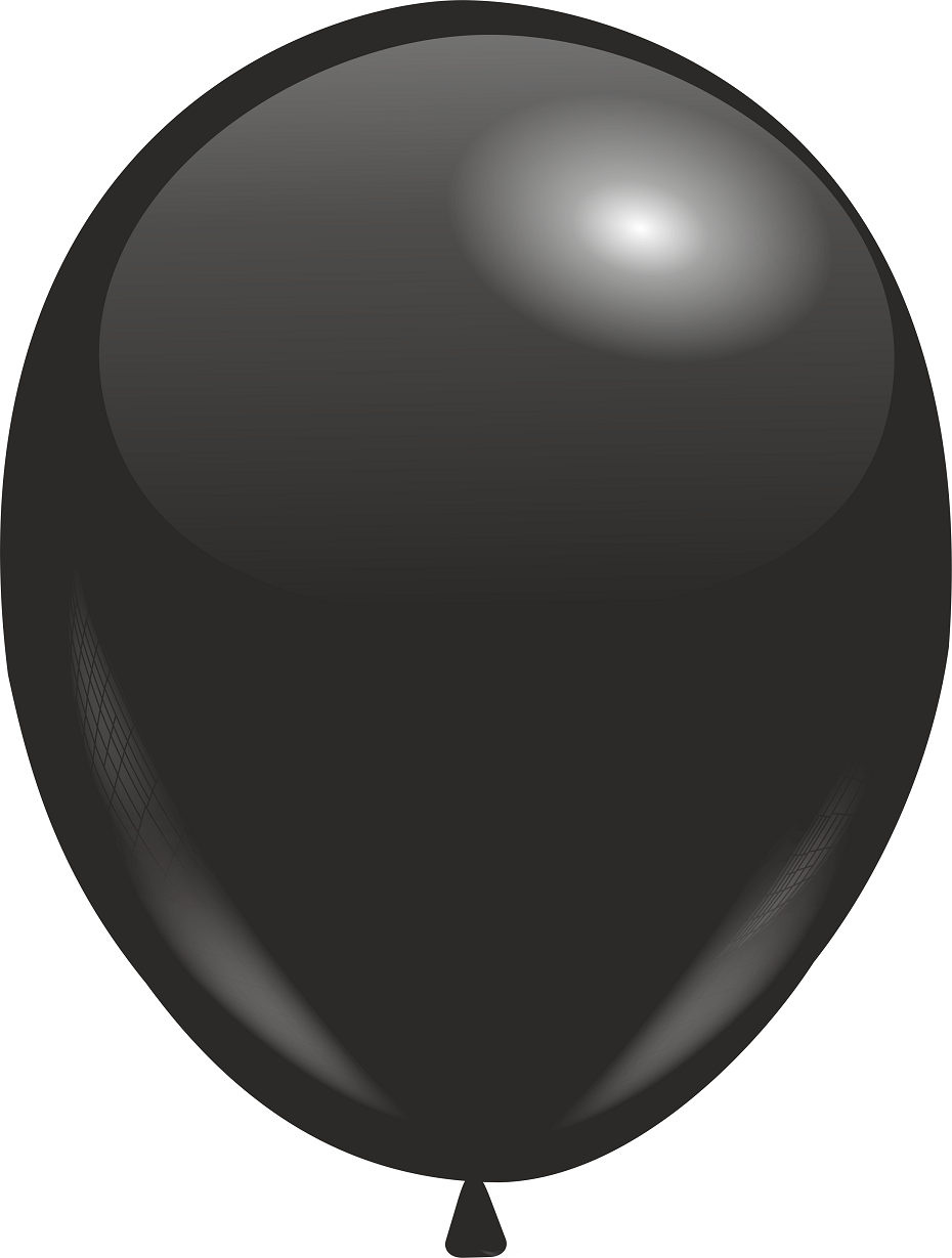 

Кулі 10"/25 см Пастель Чорний, Черный