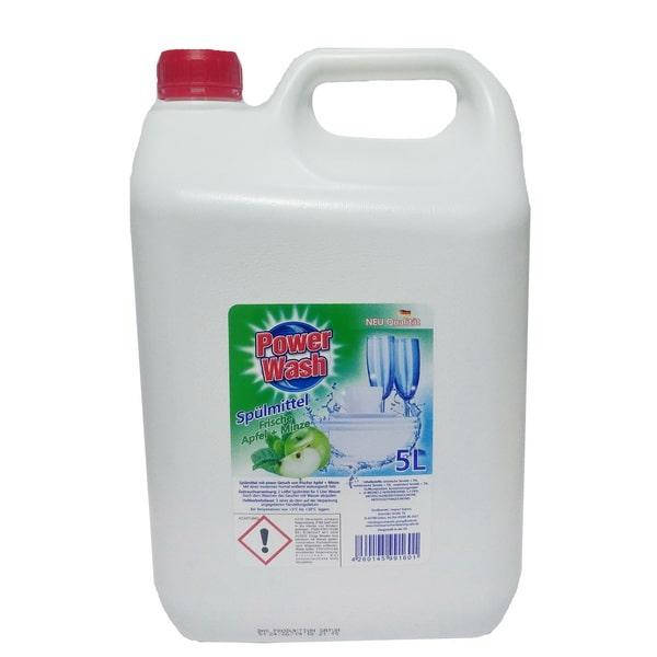 

Средство для мытья посуды Power Wash Spulmittel Яблоко 5л