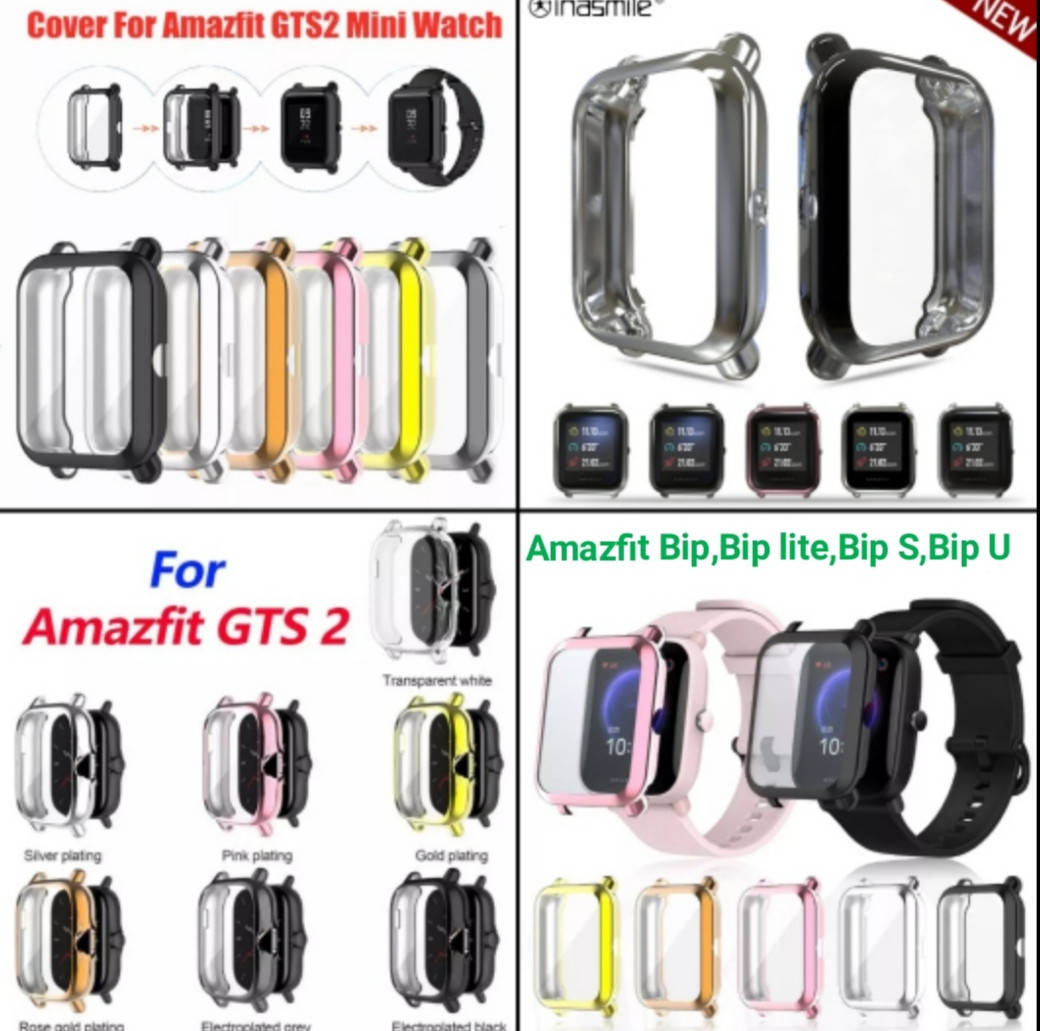 

Новинка!!Чехлы-бампера для Xiaomi Amazfit Bip,BipS,BipU,Gts2,Gts2mini