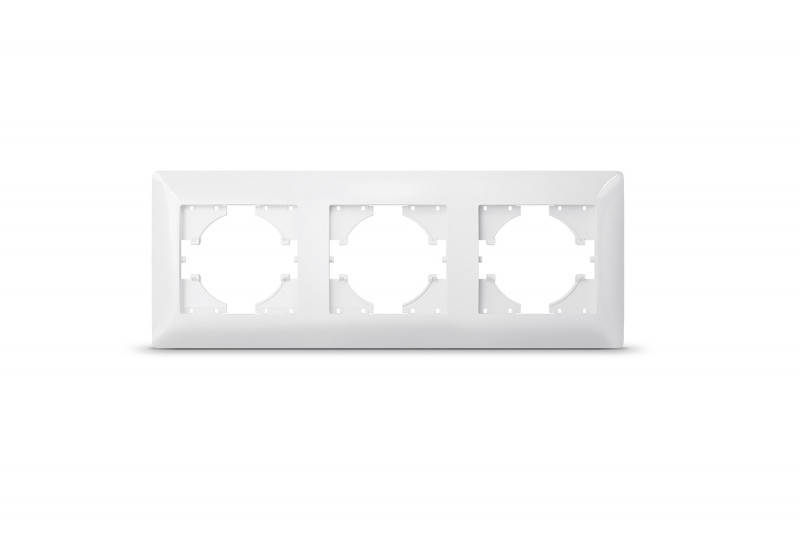 

Рамка біла 3 місця горизонтальна TITANUM STANDARD TF-ST-FR3H-W 25986