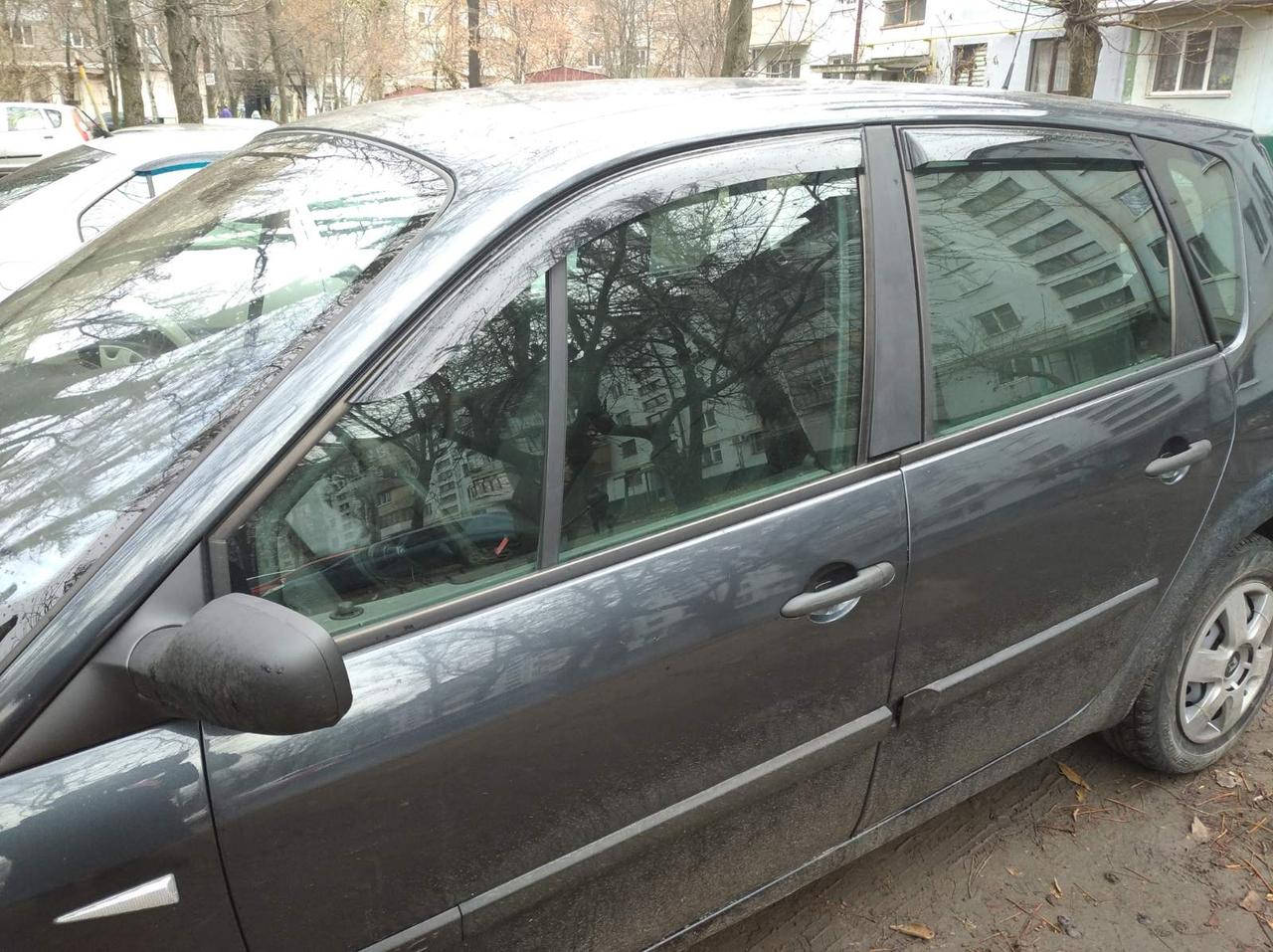 

Дефлекторы окон (ветровики) Renault Scenic 2 2003-2009 +Grand, VL - Cobra Tuning, R11003