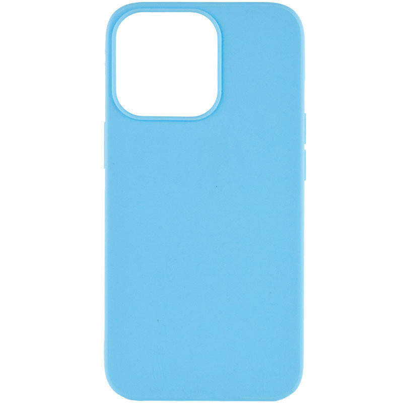

Силиконовый чехол Candy для Apple iPhone 13 mini (5.4"), Голубой