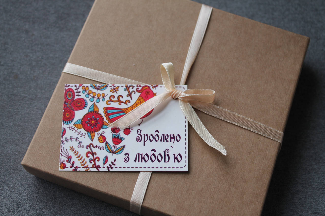 

Декоративная бирка, 70*50 мм, 10 шт