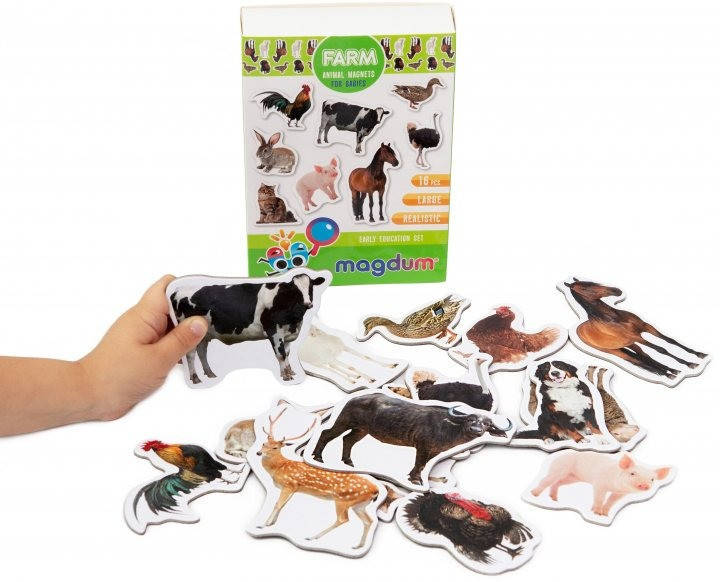 

Набор магнитов Magdum "Ферма реалистичные" ML4031-04 EN