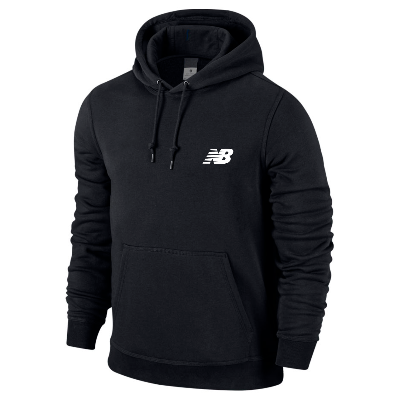 

Спортивная кофта кенгуру New Balance, черная, Черный