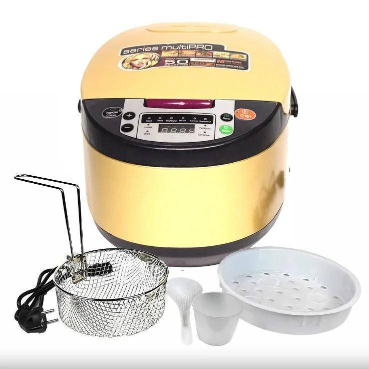 

Мультиварка 1800W 6L рисоварка (14 программ, фритюрница , книга рецептов) Качественная