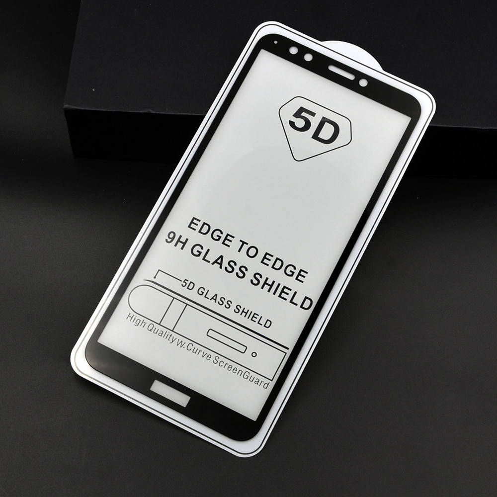 

Защитное стекло AVG 5D Full Glue для Honor 7C Pro 5.99" полноэкранное черное